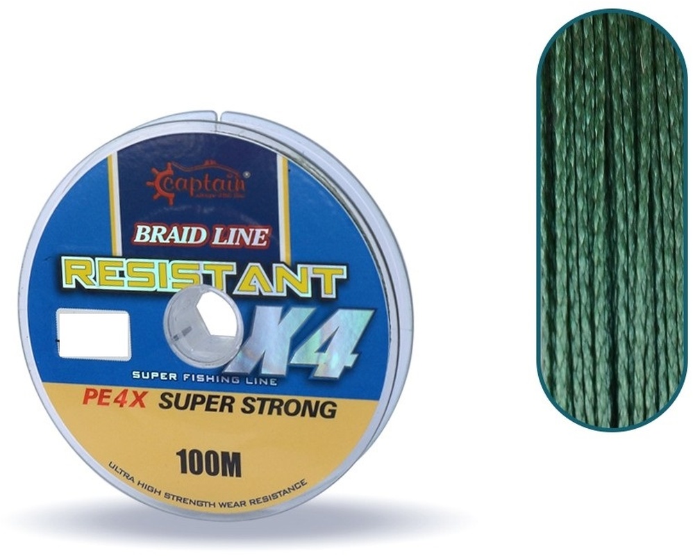 Captain%20Resistant%20Pe%204%20Kat%20İp%20Misina%20100mt%200,14mm%20Yeşil