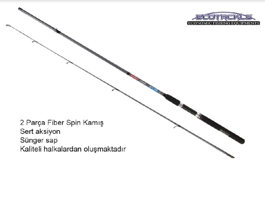 Ecotackle%20Pure%20Spın%2010-30G,%20240Cm-2P%20Ekonomik%20Spin%20Kamışı