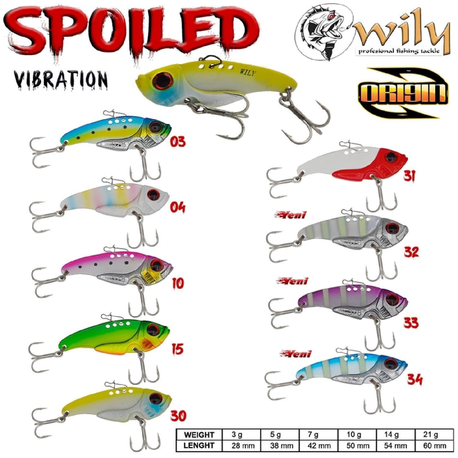 Vibrasyon%20Jig%20Wily%20Spoiled%20Vibrasyon%206Cm%2021Gr%20Renk:04