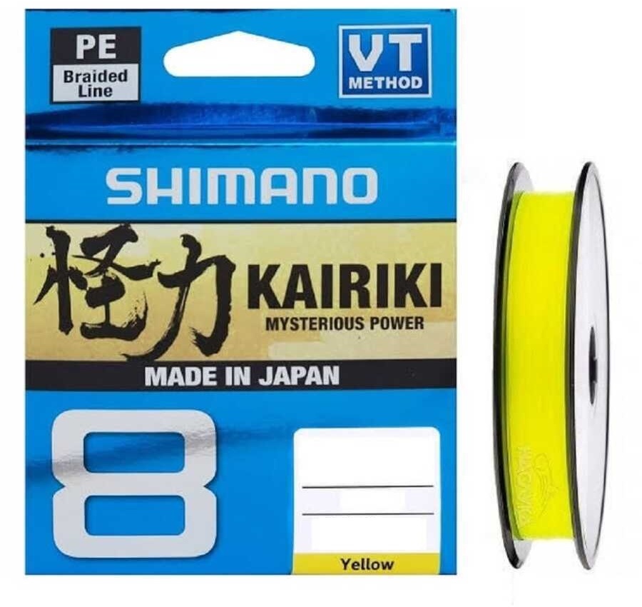 Shimano%20Kairiki%20Yellow%20Sarı%200,20mm%20150mt%208kat%20İp%20Misine