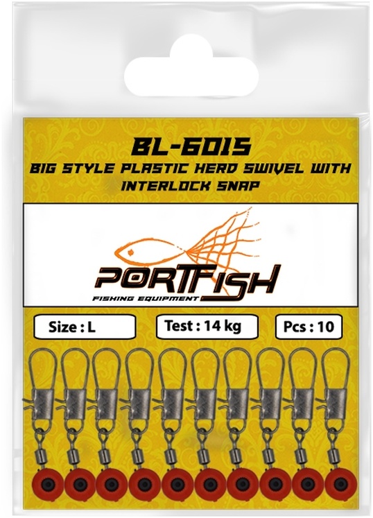 Portfish%20Bl-6015%20Stoperli%20Fırdöndülü%20Klips%20L%20Beden