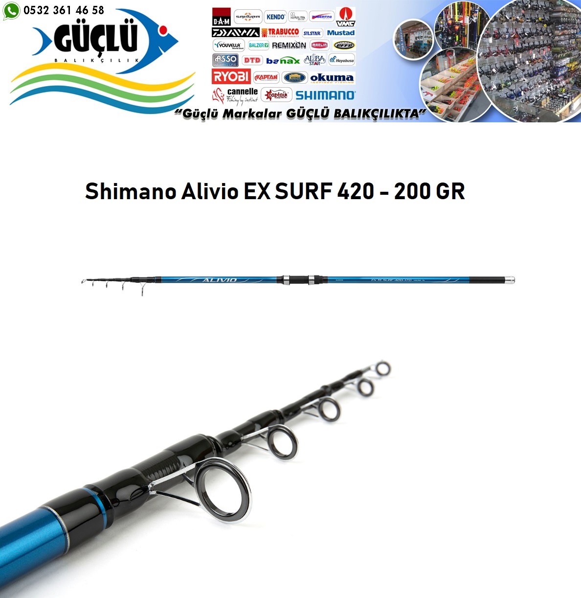 Surf%20Kamış%20Shimano%20Alivio%20FX%20Surf%20420%20cm%20200gr%20Aksiyon