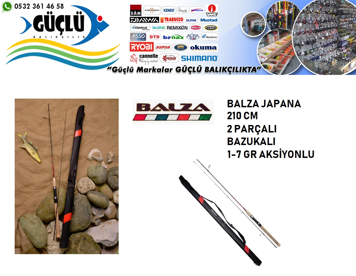 LRF%20Kamışı%20Balza%20Japana%20BX-210CM%201-7gr%20AKSİYONLU