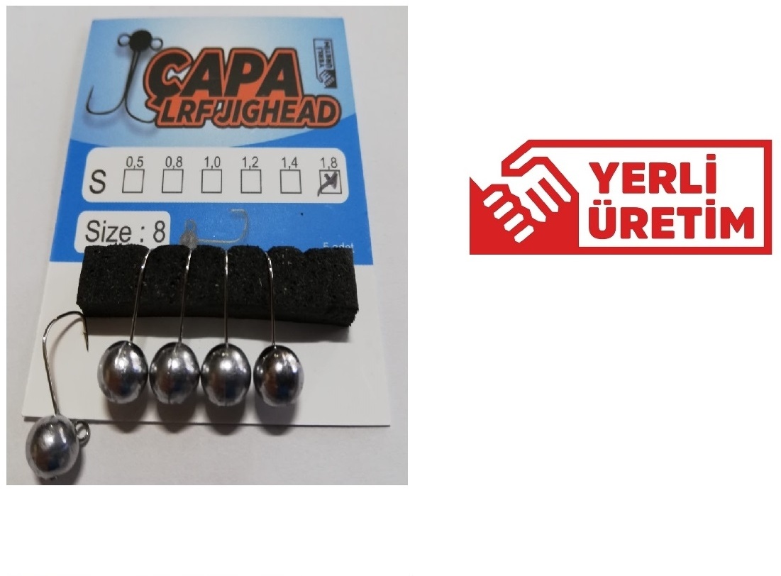 Çapa%20Jig%20Head%20Yerli%20Üretim%205%20Li%20Paket%200,5gr