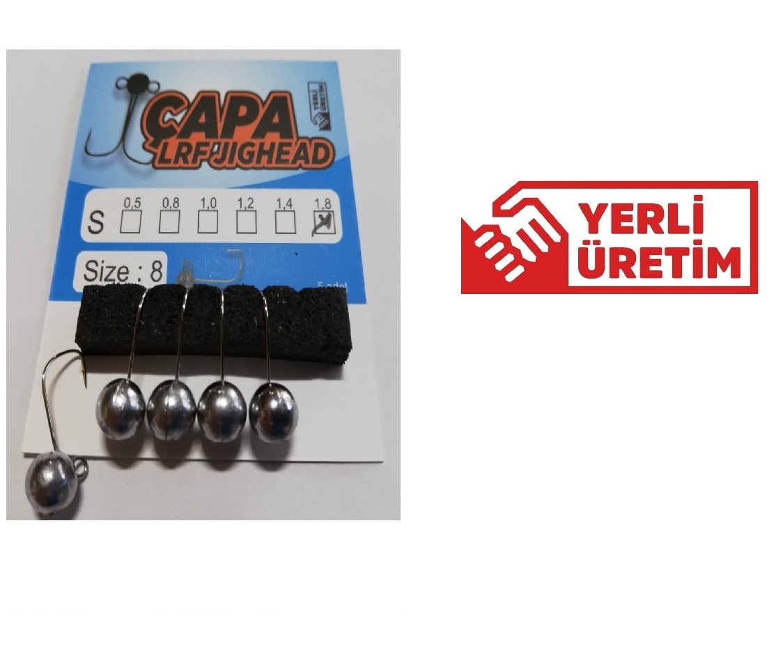 Çapa%20Jig%20Head%20Yerli%20Üretim%205%20Li%20Paket%200,5gr