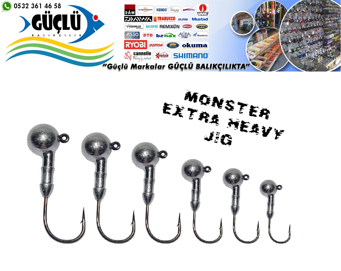 Jig%20Head%20Extra%20Heavy%203/0%20No%2013Kg%20Çekerli%2021Gr%203’Lü%20Paket%203-0