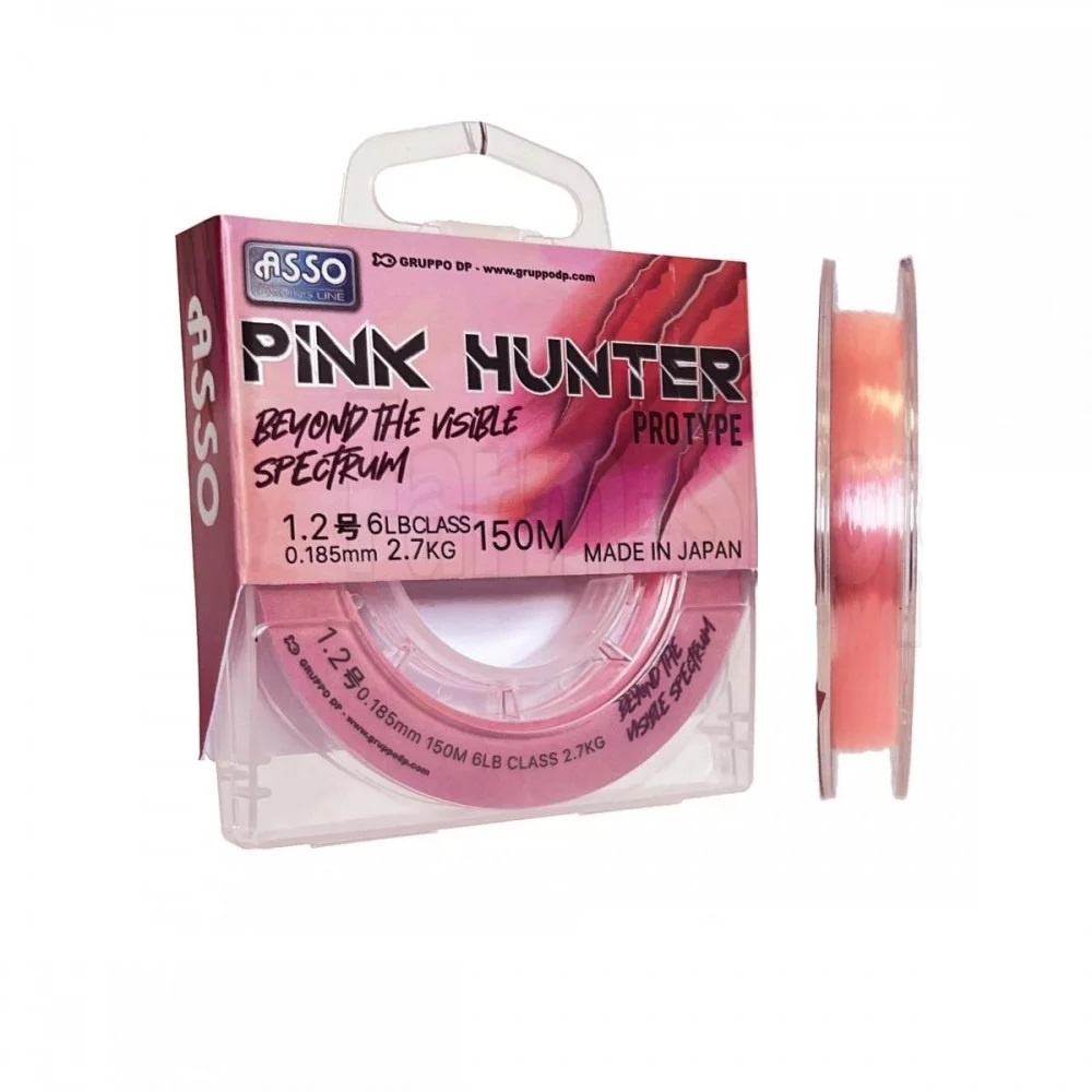 Asso%20Pınk%20Hunter%20Flourocarbon%20Misina%200,26mm