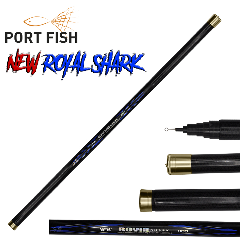 Karbon%20Göl%20Kamışı%20PortFish%20Royal%20Shark%206%20METRE%2010-30Gr