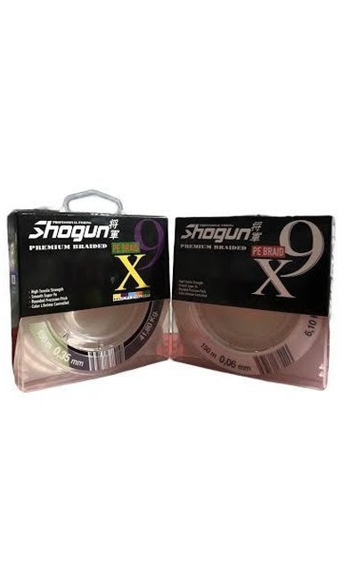 Shogun%209x%20Braid%20İp%20Misina%20150mt%200,16mm%20Multicolor