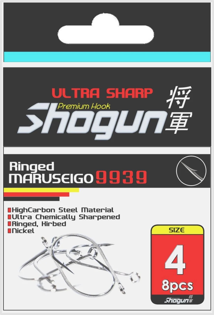 Shogun%209939%20Maruseigo%20Halkalı%20Nikel%20İğne%20No:1/0