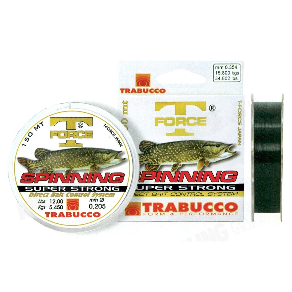 Trabucco%20T-Force%20Spinning%20150M%200,30Mm%20Monofilament%20Misina