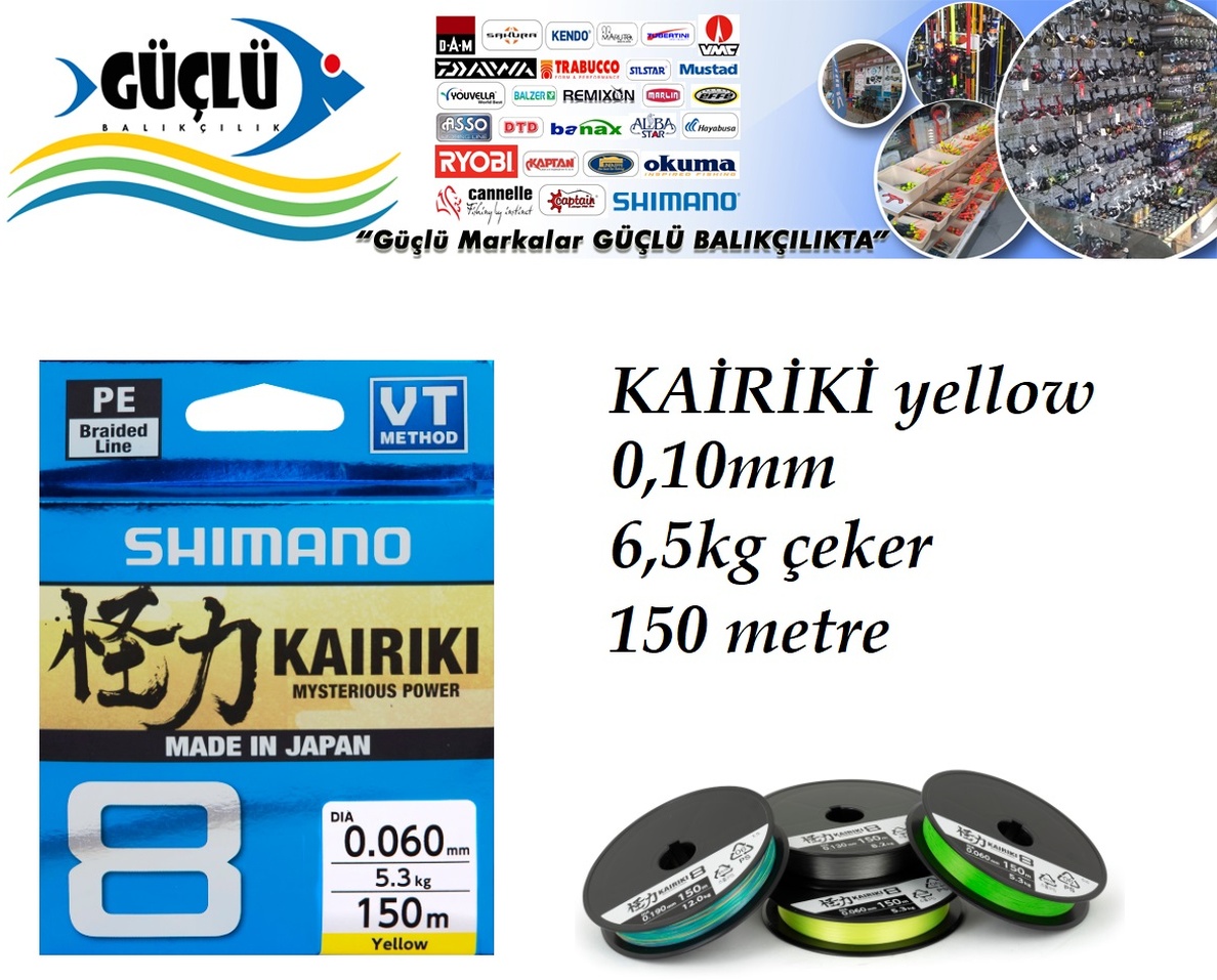 İp%20Misine%20Shimano%20Kairiki%20Yellow%200,10mm%20150%20Metre%208%20Kat