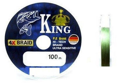 King%20Braid%20Ultra%20Sensitive%20Alman%20İp%20Misina%204x%20Pe%20Örgü%200,40mm