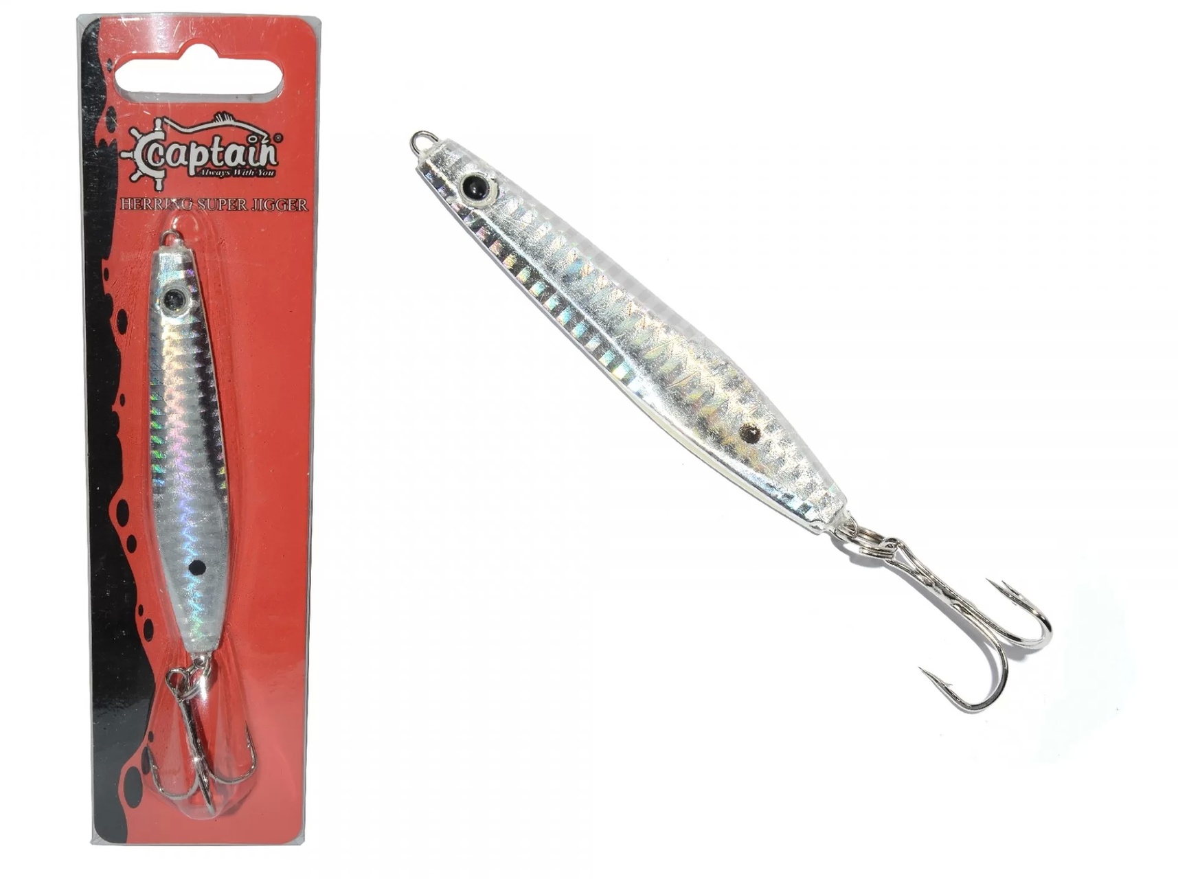 Captain%203622%20Herring%20Süper%20Jigger%2060gr%20Light%20Jig%20Suni%20Yem%20Whitesilvr