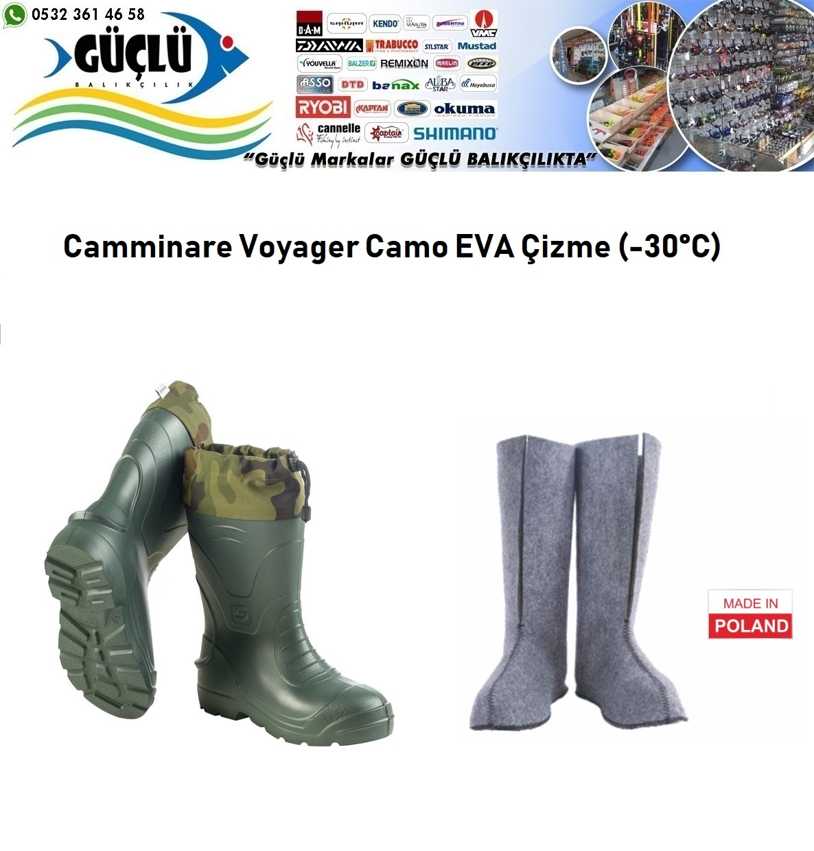 Eva%20Çizme%20-30%20Derece%20Camminare%20Voyager%20Camo%20Orjinal%20Polonya%20Malı%20No:40