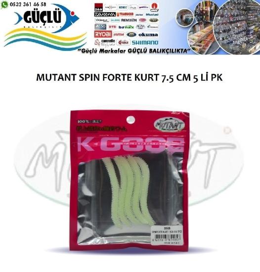 Silikon Kurt Mutant Spın Forte Kurt 7.5Cm 5 Li Renk:01