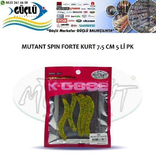 Silikon Kurt Mutant Spın Forte Kurt 7.5Cm 5 Li Renk:07