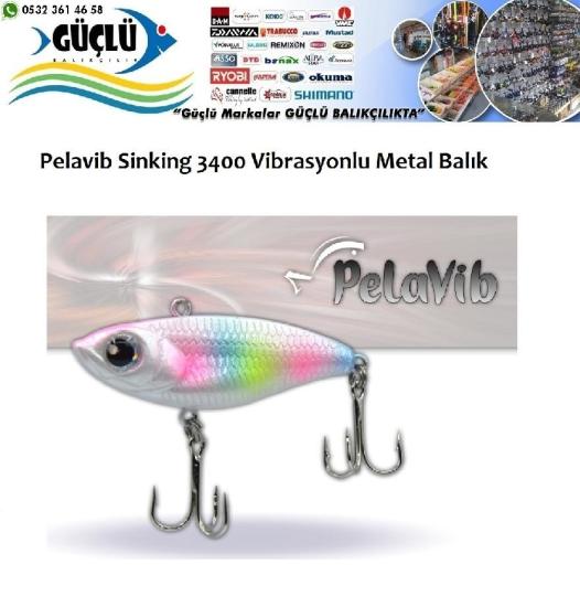 Vibrasyon Maket Balık Pela Uv Vıb Sınkıng 13Gr 5.5Cm Renk :01