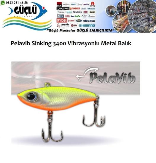 Vibrasyon Maket Balık Pela Uv Vıb Sınkıng 13Gr 5.5Cm Renk :03