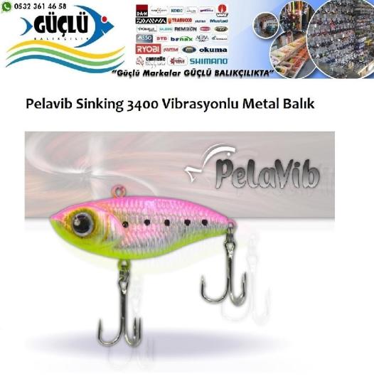 Vibrasyon Maket Balık Pela Uv Vıb Sınkıng 13Gr 5.5Cm Renk :05