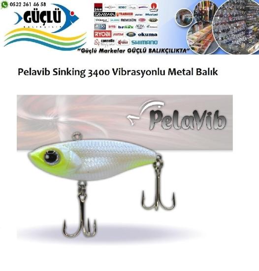 Vibrasyon Maket Balık Pela Uv Vıb Sınkıng 13Gr 5.5Cm Renk :07