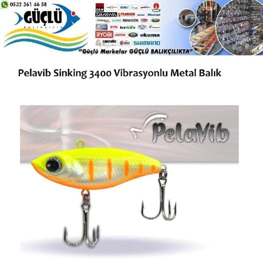 Vibrasyon Maket Balık Pela Uv Vıb Sınkıng 13Gr 5.5Cm Renk :09