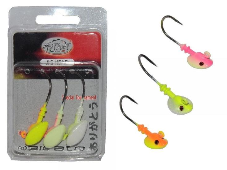 Mutant 6411 Jig Head Rigato Stunner 14Gr 3’Lü Mix Set