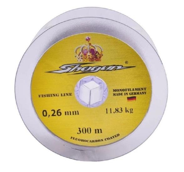 Shogun Gold 300M Fluorocarbon Misina 0,26Mm