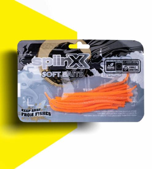 SPIINX ISOME SİLİKON 11CM 14P GLOW ORANGE GUM