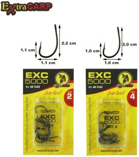 Sazan İğnesi Extracarp Hooks Exc 5000 4 No 10 Lu Paket