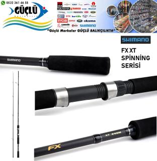 Spin Kamışı Shimano Fx Xt 240Mh 14-40 Gr Aksiyonlu Yeni Ürün