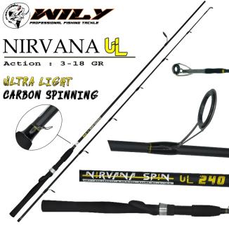 Wily Nirvana Ul 225 Cm Spin Kamış 3-18 Gr