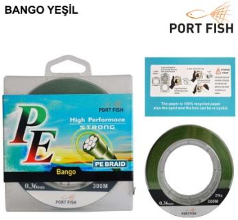 Portfish Pe Bango 4 Kat İp Misina 150mt 0,16mm