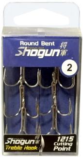 Shogun 1215 Round Bent High Carbon Nikel 3 Lü İğne No:1/0