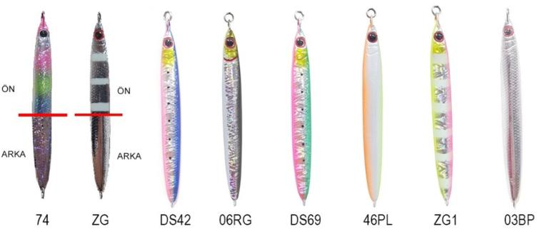 70gr Jig River Ferdinand 12 Cm Farklı Renklerde Ds42