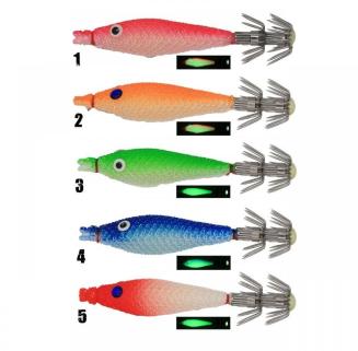 Aquasalty Softwin Squid Jig Kalamar Zokası 65mm 6gr Renk:1