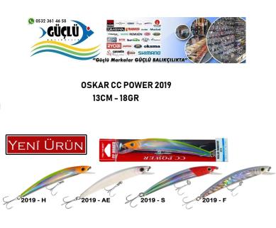 Maket Balık Oskar Cc Power 2019 Seri 13 Cm 18 Gr Renk:2019f