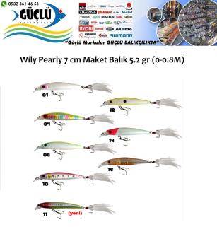 Maket Balık Wily Pearl 7cm 5,2 Gr Renk:01