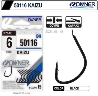 Owner 50116 Kaizu Black İğne No:3