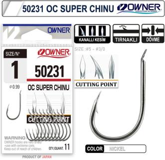 Owner 50231 Cut Super Chinu White İğne No:1