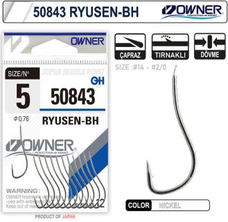 Owner 50843 Ryusen-bh White Nikel İğne No:1