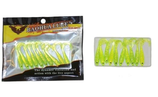 Sahte Silikon Yem Captain Hyper Soft 4,5cm 10 Lu Pk Renk:05