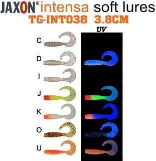 Silikon Balık Jaxon Gummy Intensa Tg-ınt038 3,8cm 10 Lu Pk Renk:c