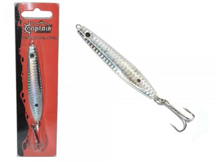 Captain 3622 Herring Süper Jigger 60gr Light Jig Suni Yem Whitesilvr