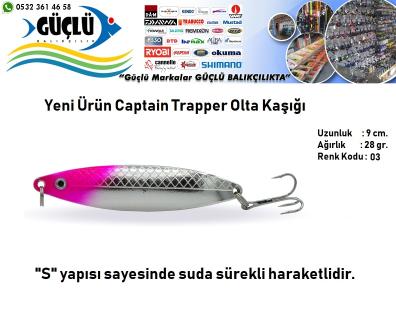 Trapper Kaşık Captain 28gr 9cm Renk:03