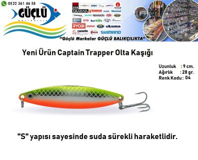 Trapper Kaşık Captain 28gr 9cm Renk:04