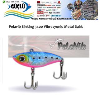 Vibrasyon Maket Balık Pela Uv Vıb Sınkıng 13Gr 5.5Cm Renk :08