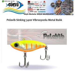 Vibrasyon Maket Balık Pela Uv Vıb Sınkıng 13Gr 5.5Cm Renk :09