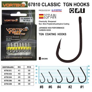 Vorteks 67810 Classic Tgn Sazan Iğnesi 10 Adet (551755207)