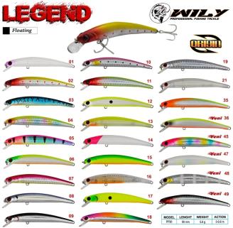 Wily Legend 9 Cm Maket Balık 5.8 Gr 0 - 0.6m Renk:01